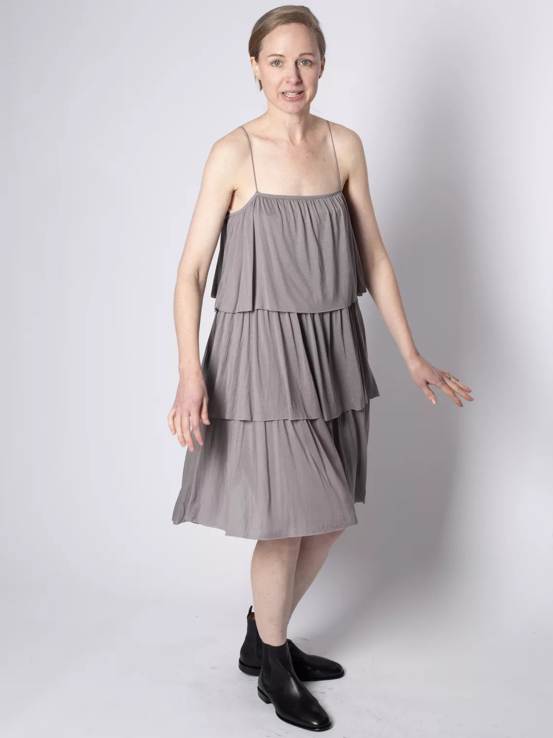 Sheer Frill Dress