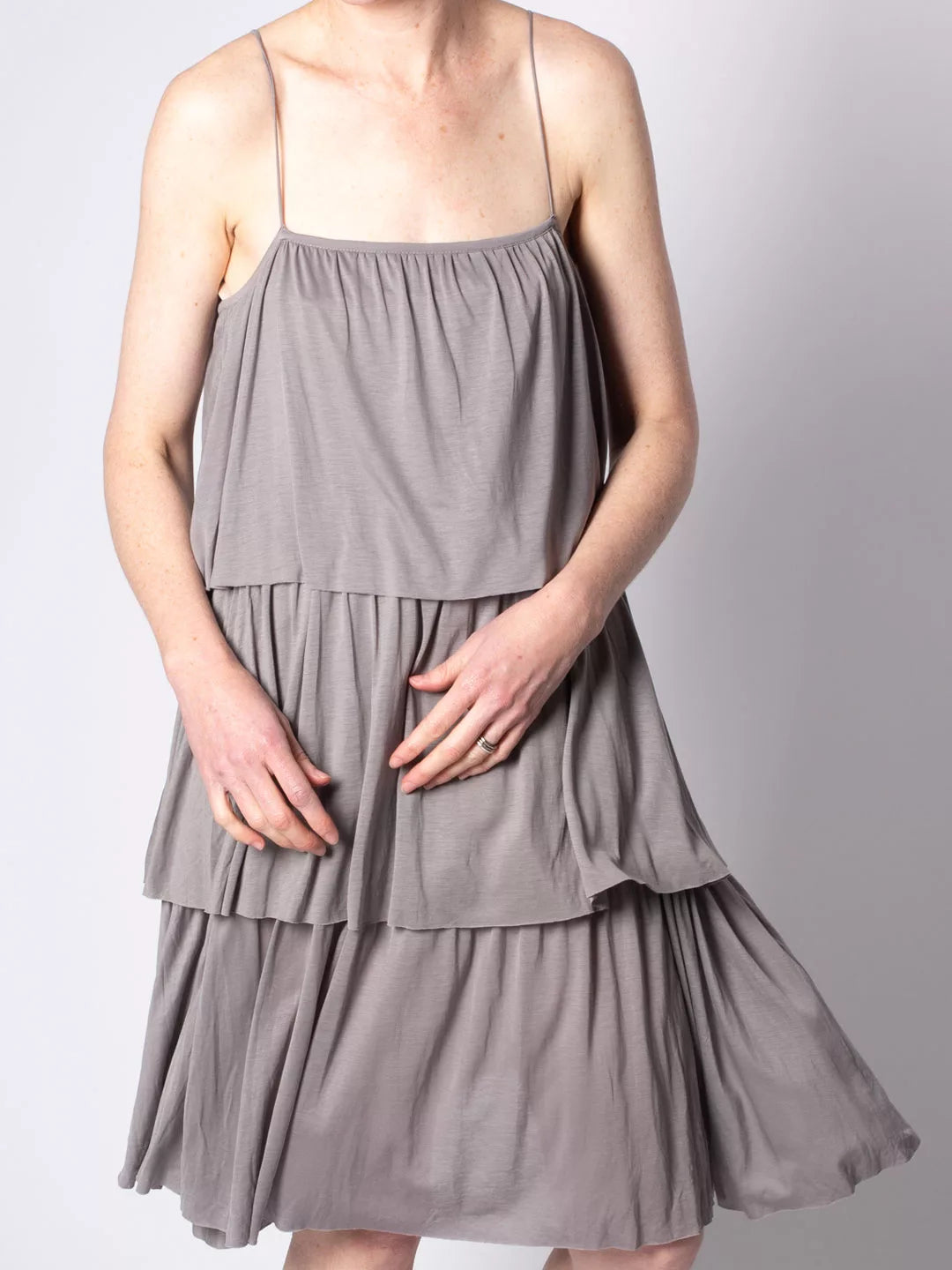 Sheer Frill Dress