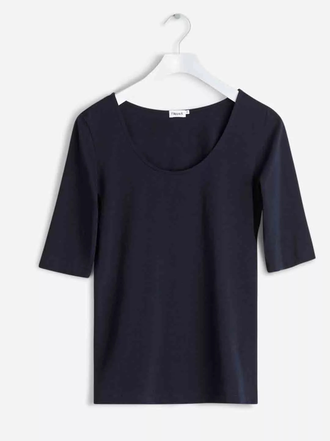 Fine Lycra Scoop Top