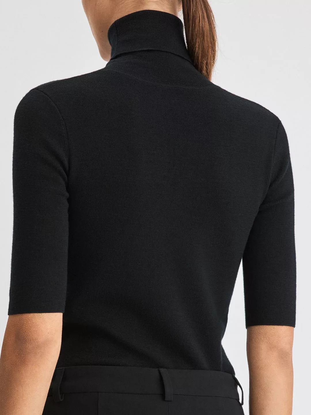 Merino Elbow Sleeve Top