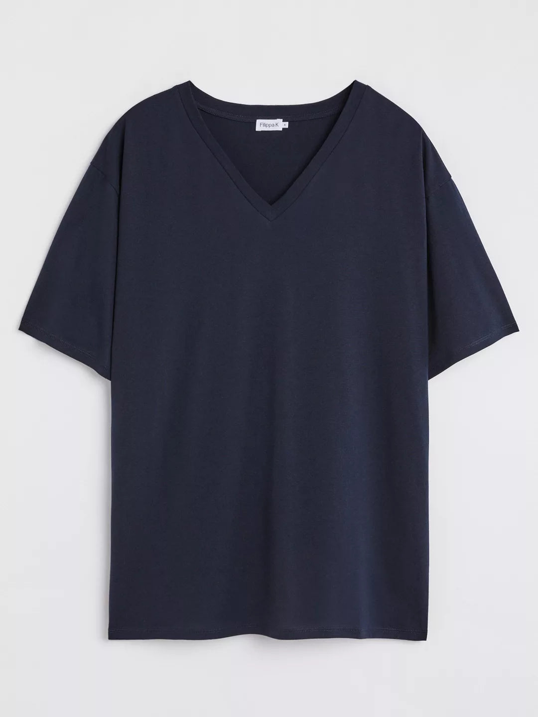Soft Cotton V-neck T-shirt