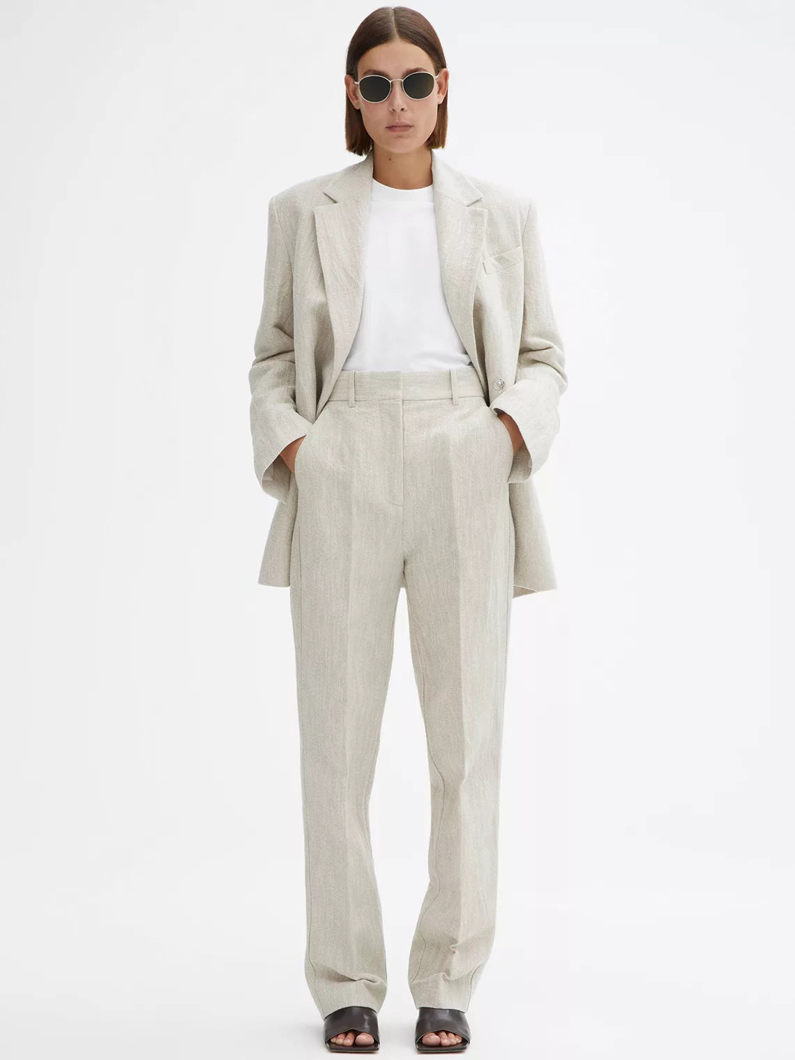 Classic Linen Blazer