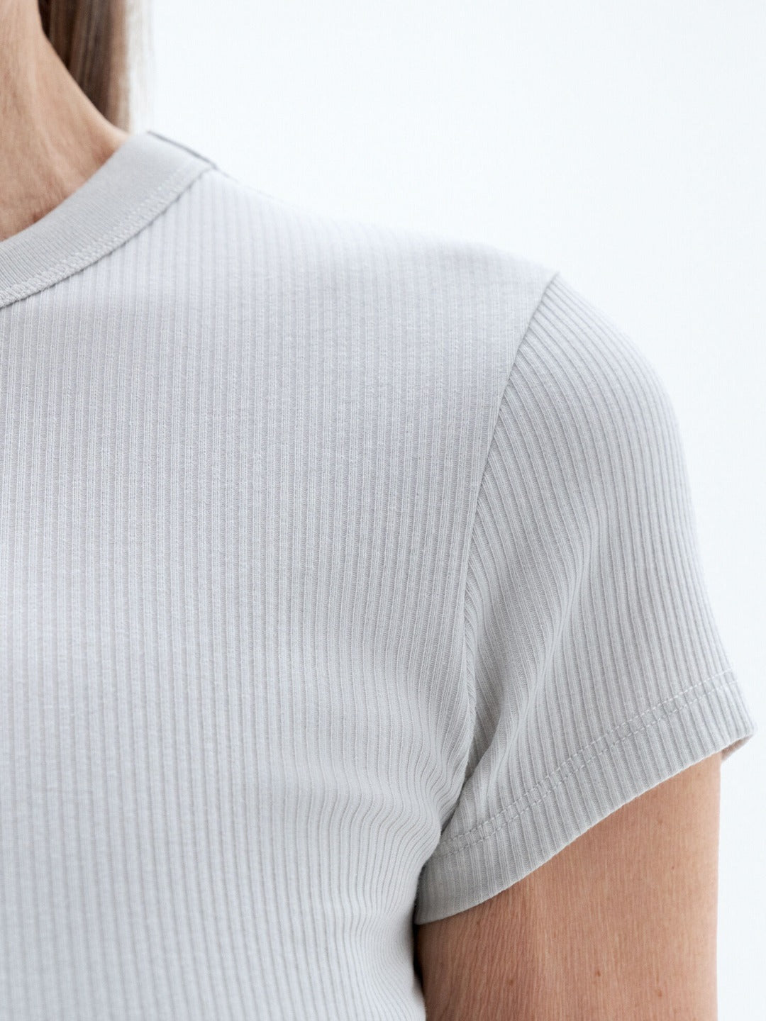Fine Rib Tee