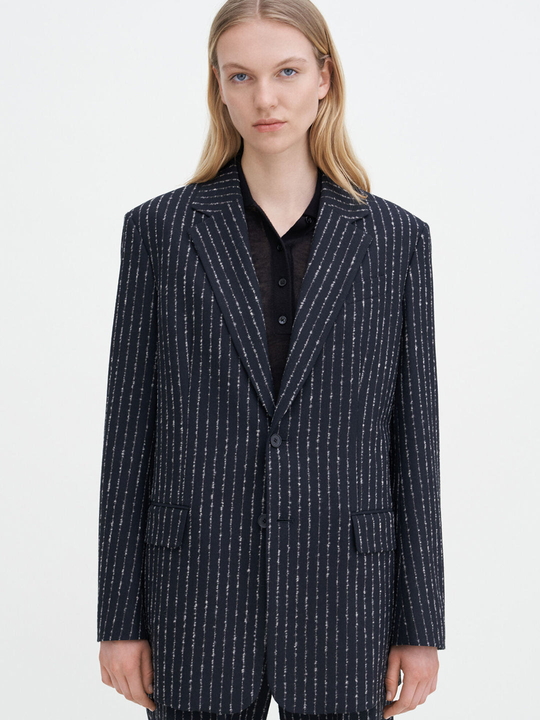 Davina Pinstripe Blazer