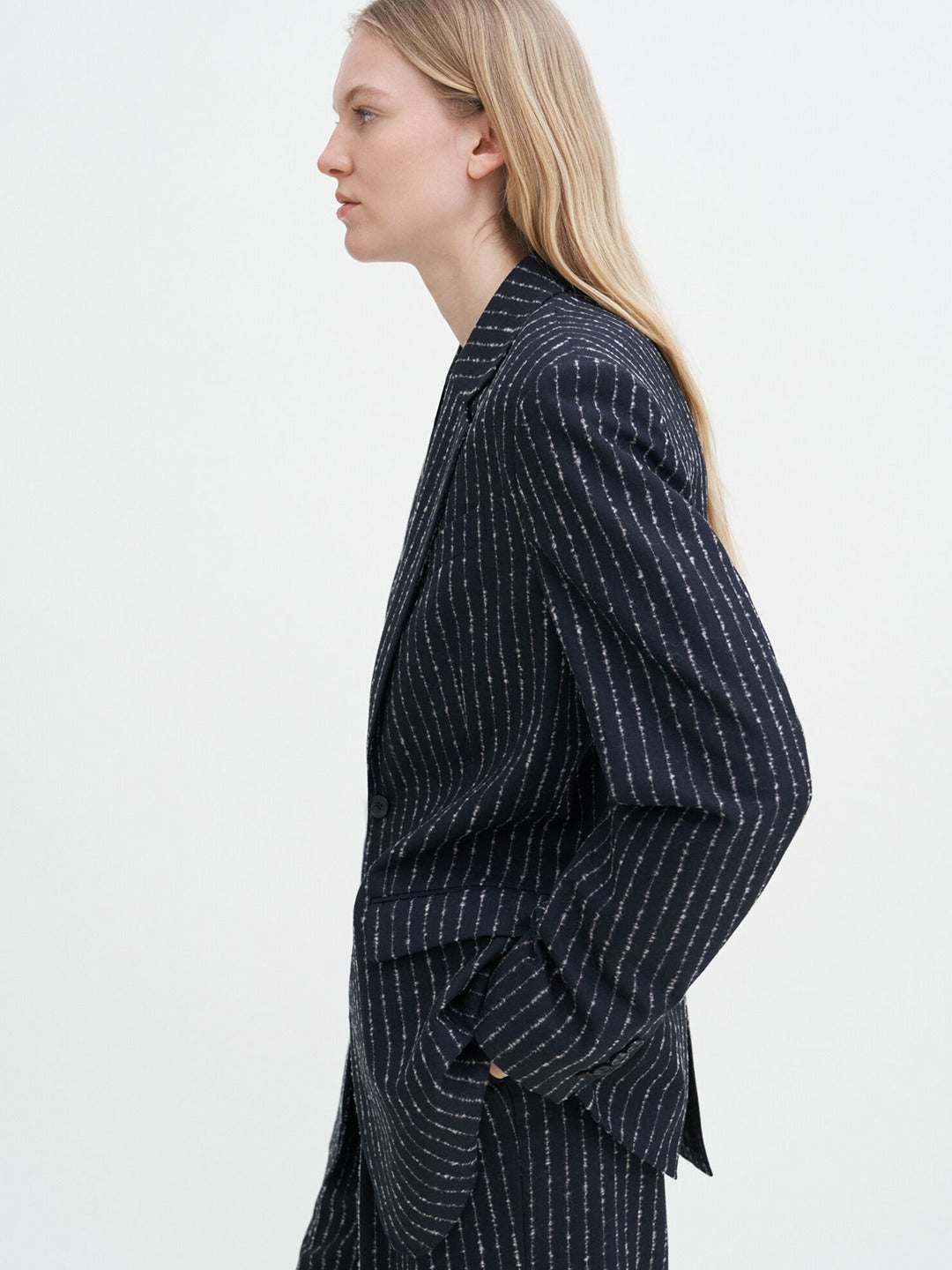 Davina Pinstripe Blazer