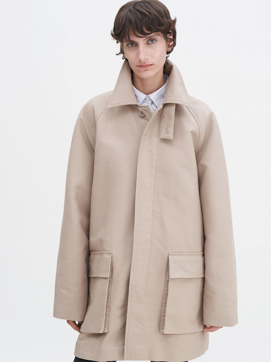 Padded Patch Pocket Jacket