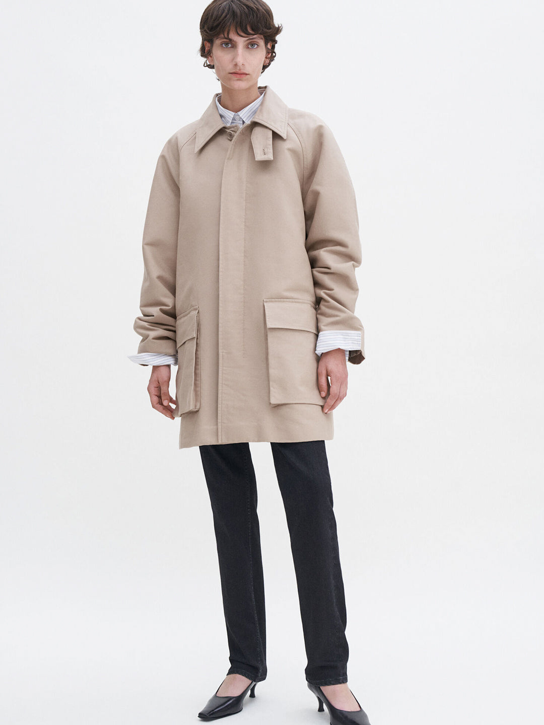 Padded Patch Pocket Jacket