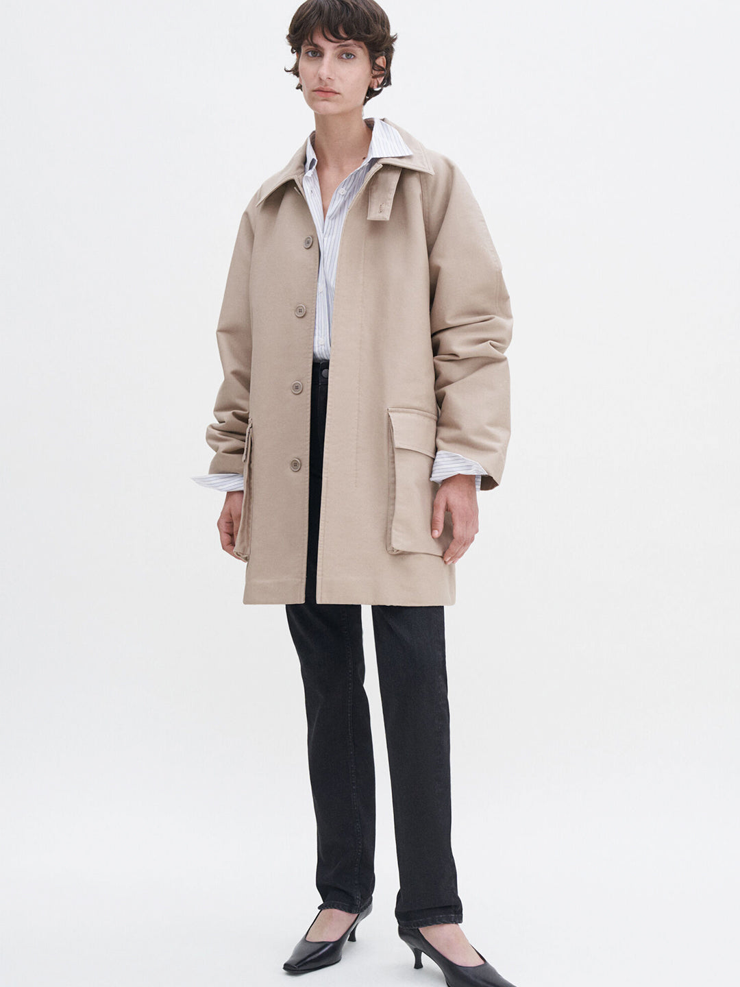 Padded Patch Pocket Jacket