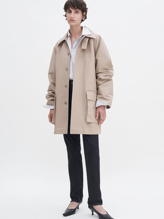 Padded Patch Pocket Jacket