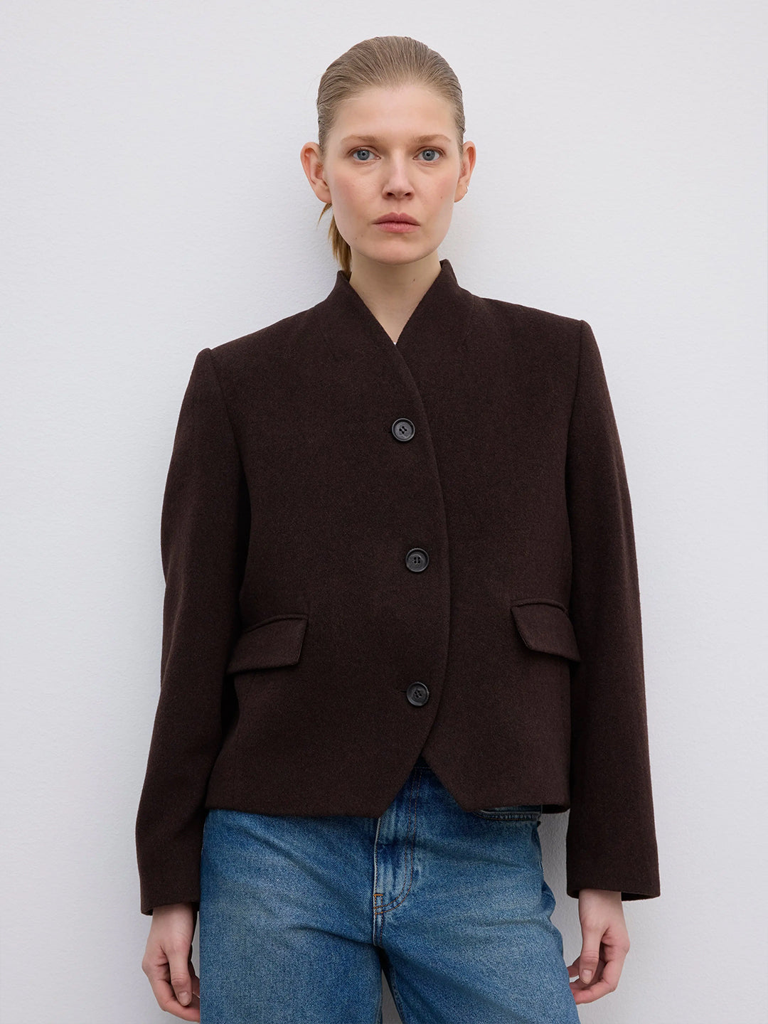 Short Curved Jacket