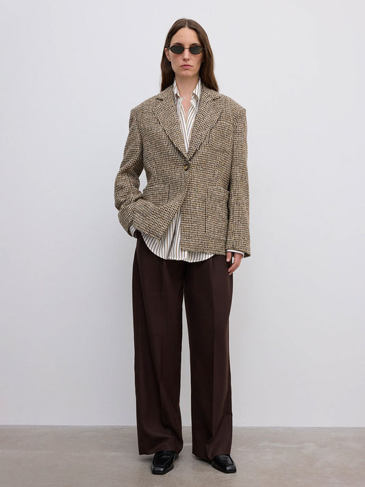 Houndstooth Blazer