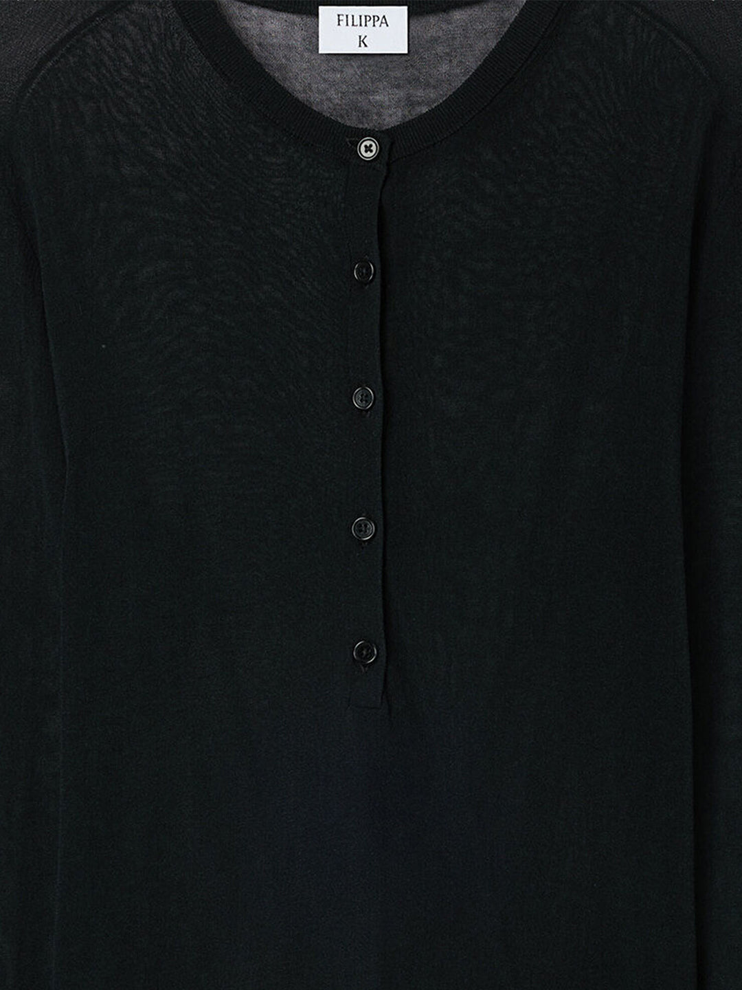 Sheer Knit Henley