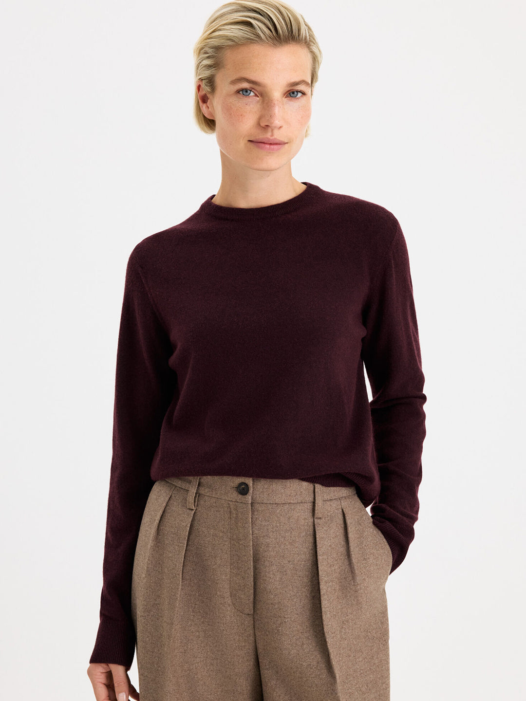 Soft Wool Crewneck Sweater