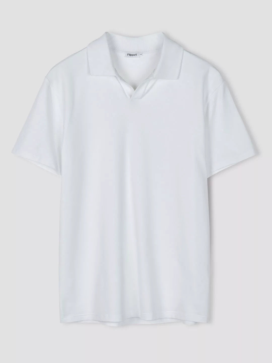 Stretch Cotton Polo T-Shirt