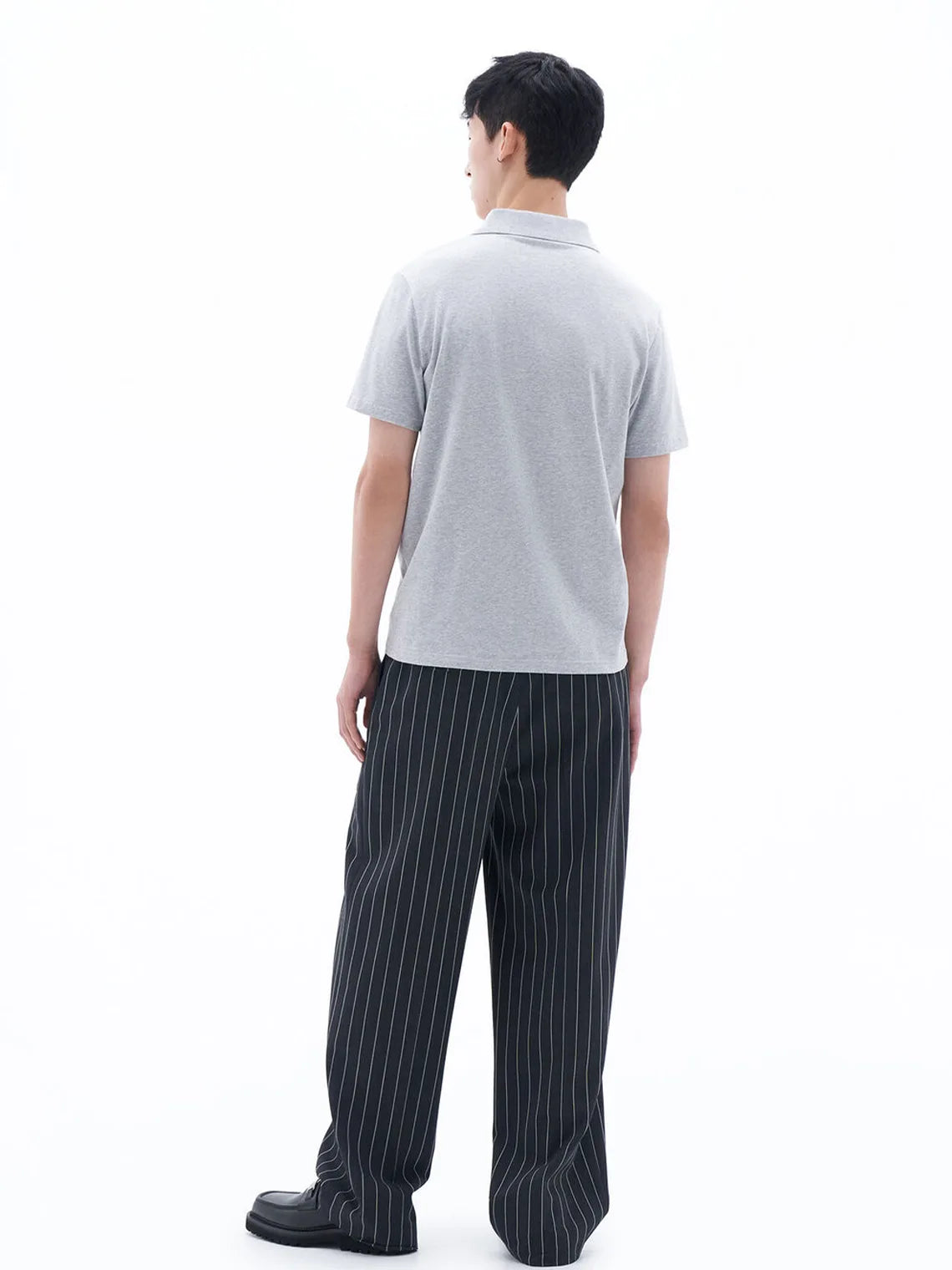 Stretch Cotton Polo T-Shirt