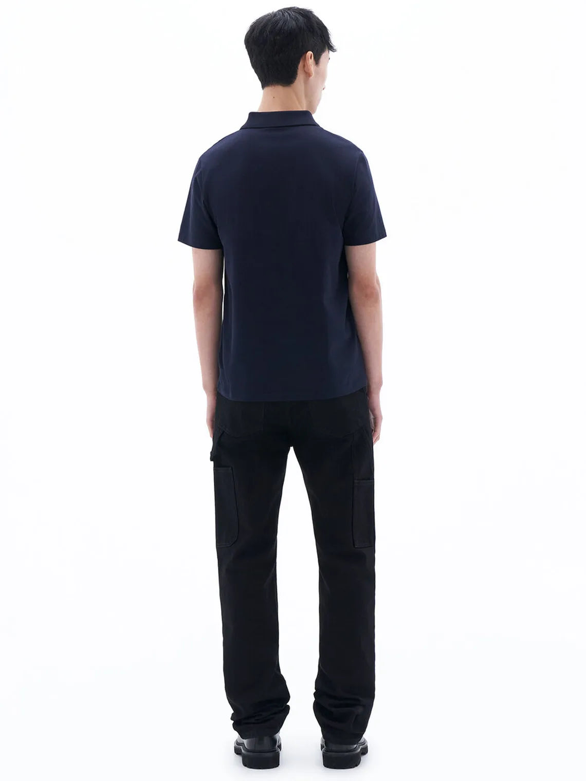 Stretch Cotton Polo T-Shirt