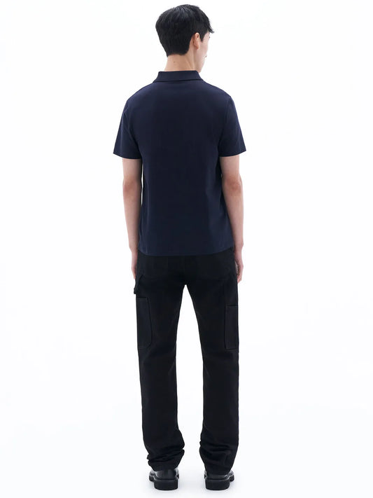 Stretch Cotton Polo T-Shirt