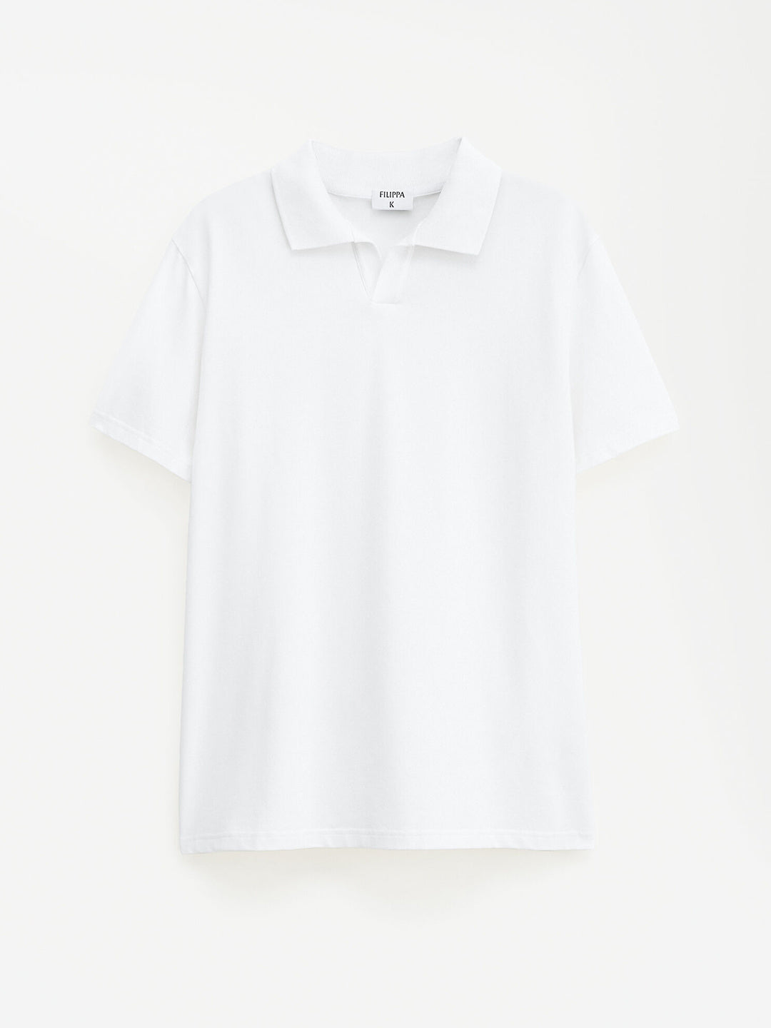 Stretch Cotton Polo T-Shirt