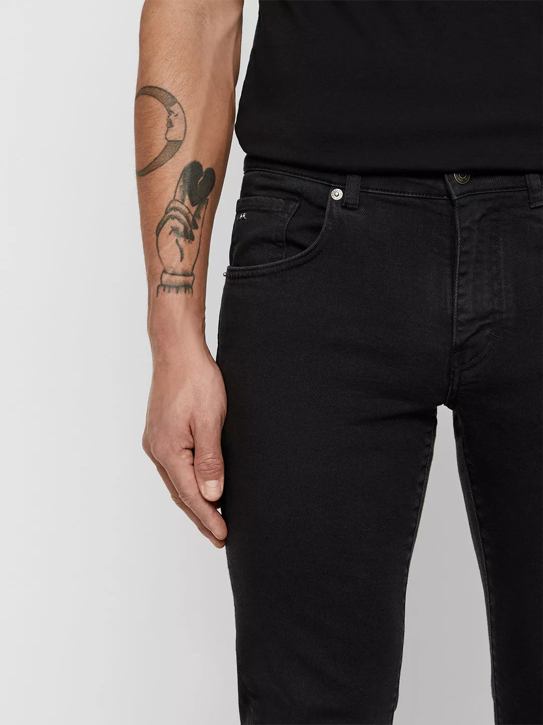 Jay Solid Stretch Jeans