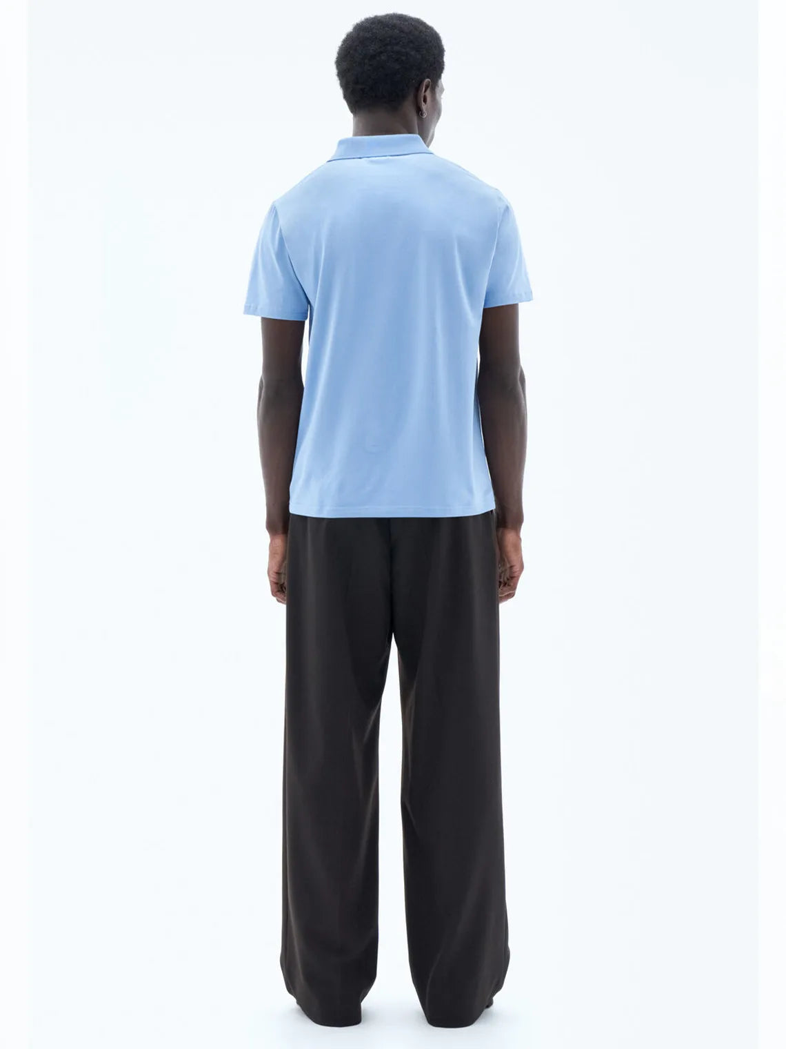 Stretch Cotton Polo T-Shirt