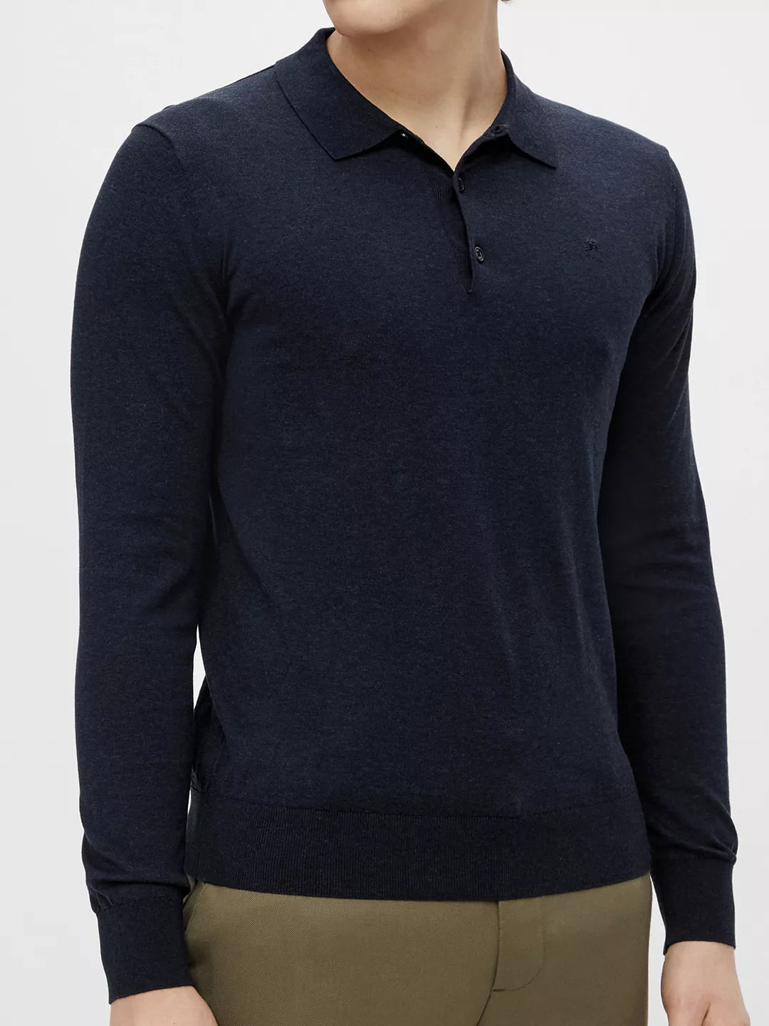 Rowan Mesh Knit LS Polo