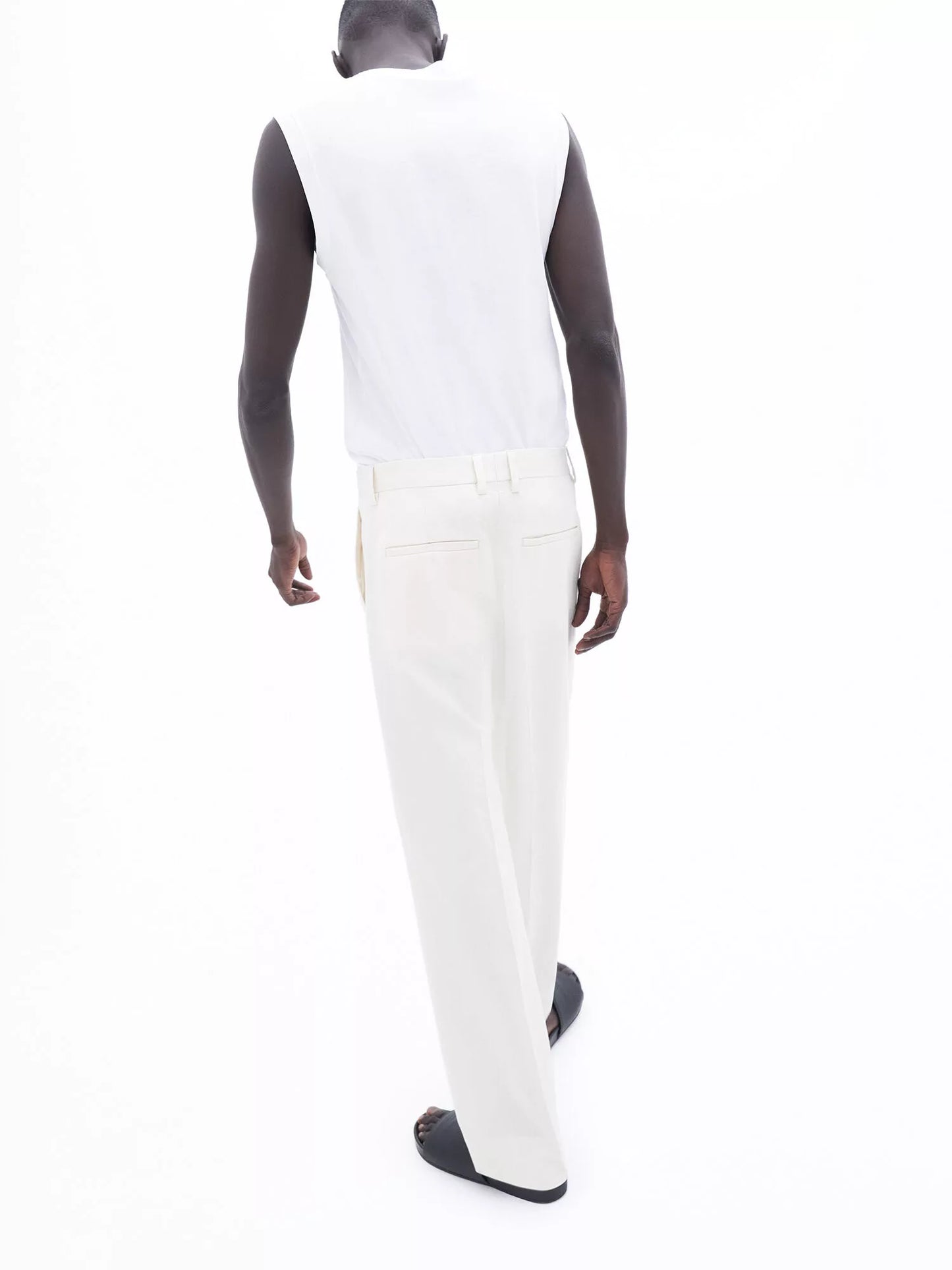 Mateo Cotton Linen Trousers