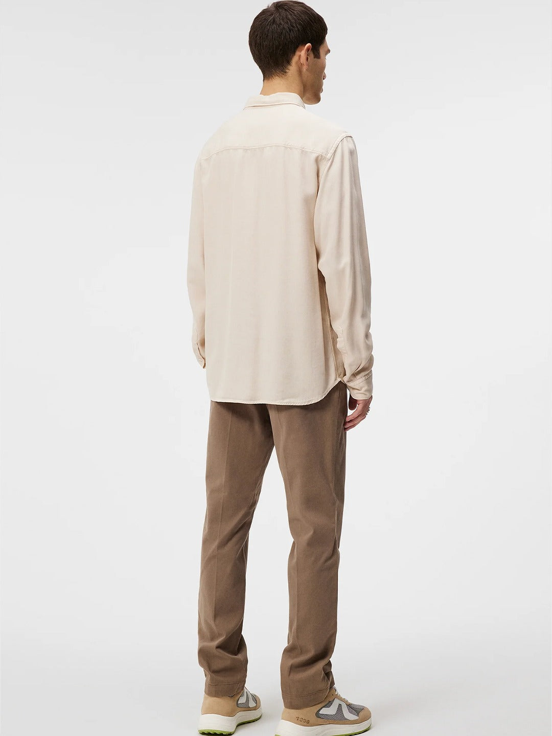 Reg LS Structure Tencel Shirt