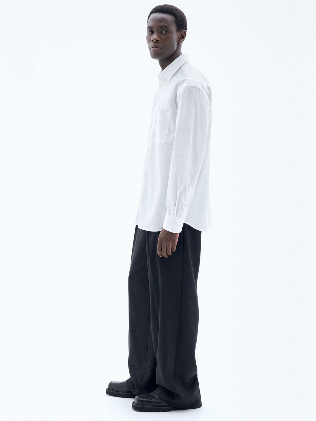 Relaxed Poplin Shirt