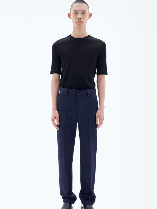 Straight Linen Trousers