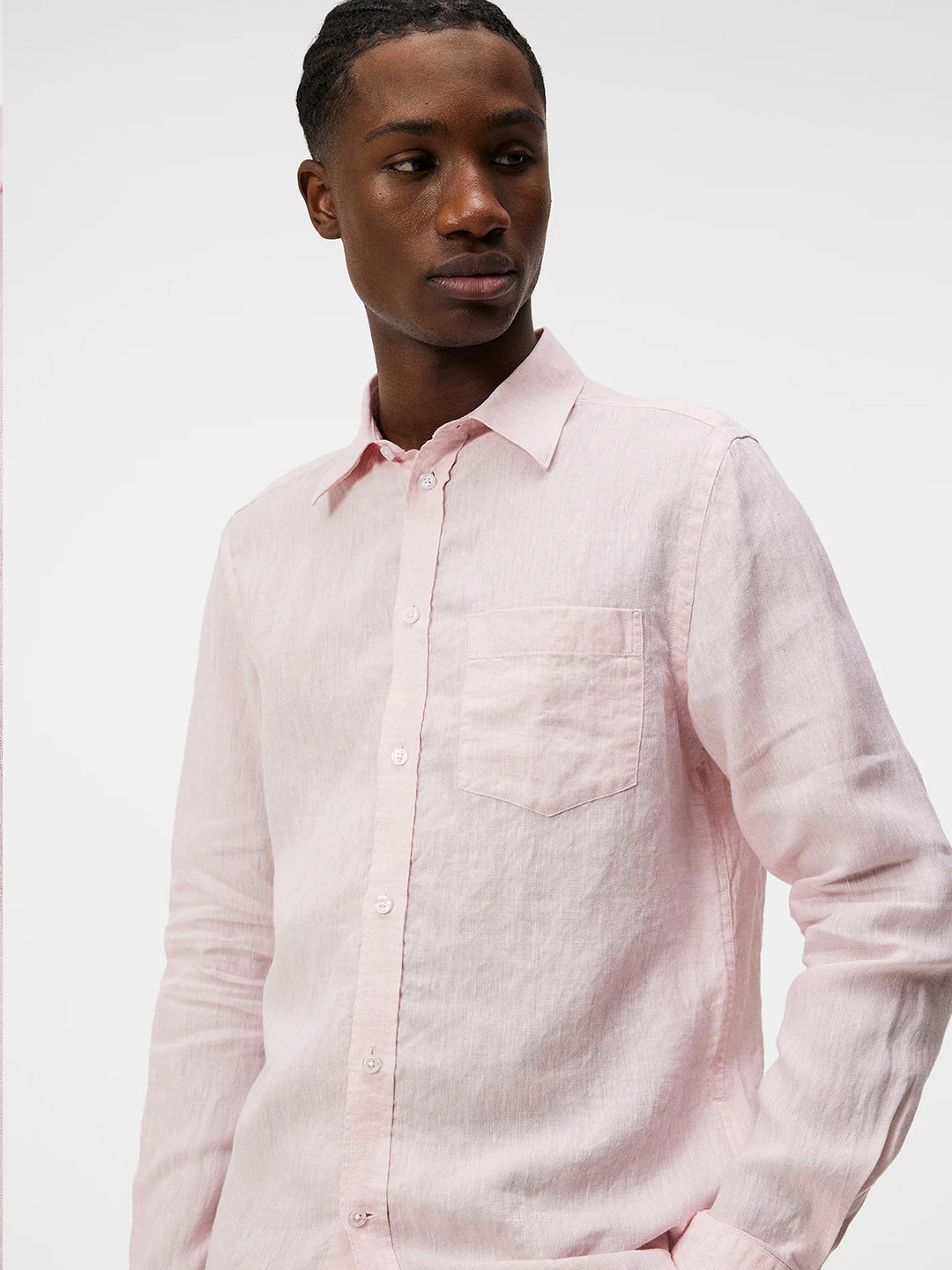 Slim LS Linen Melange Shirt