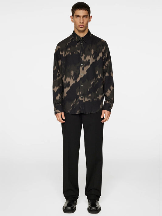 Reg LS Tencel Print Shirt