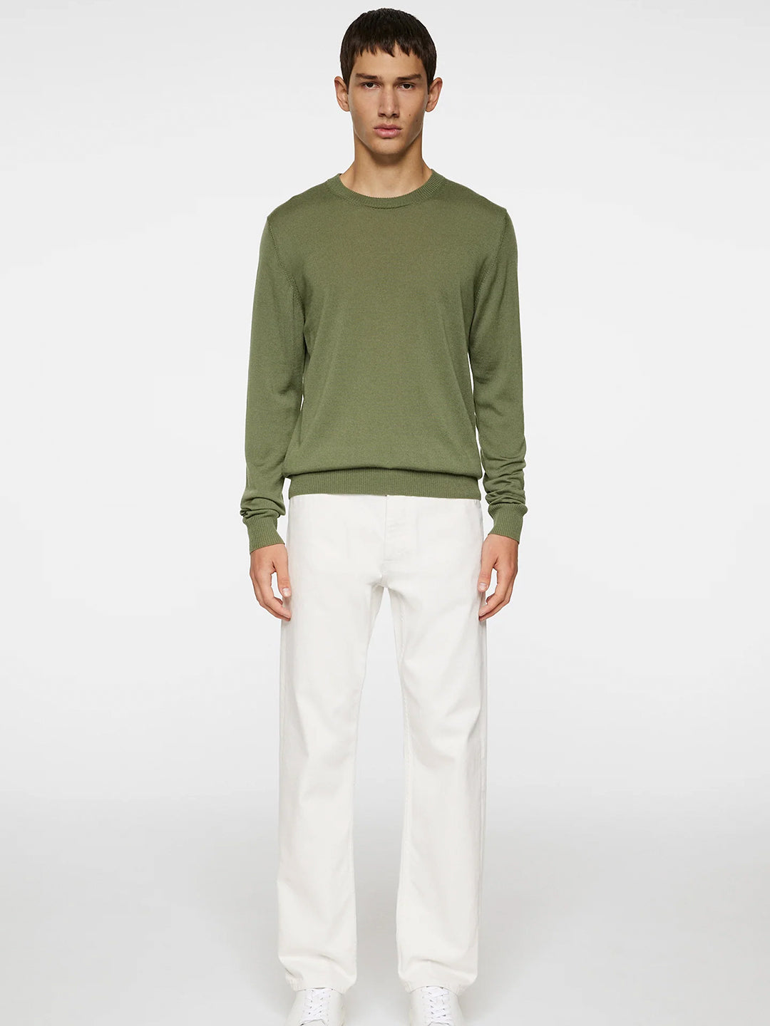 Keane Light Merino Crew Neck Sweater