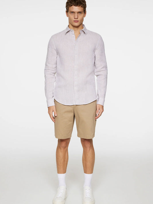 Slim LS Linen Melange Shirt