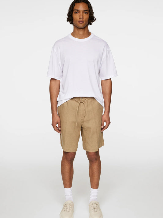 Brady Drape Linen Shorts