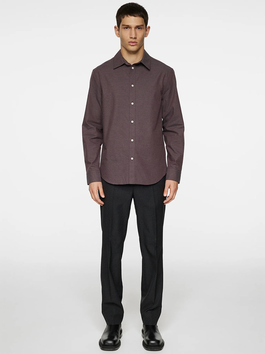 Slim Light Flannel Shirt
