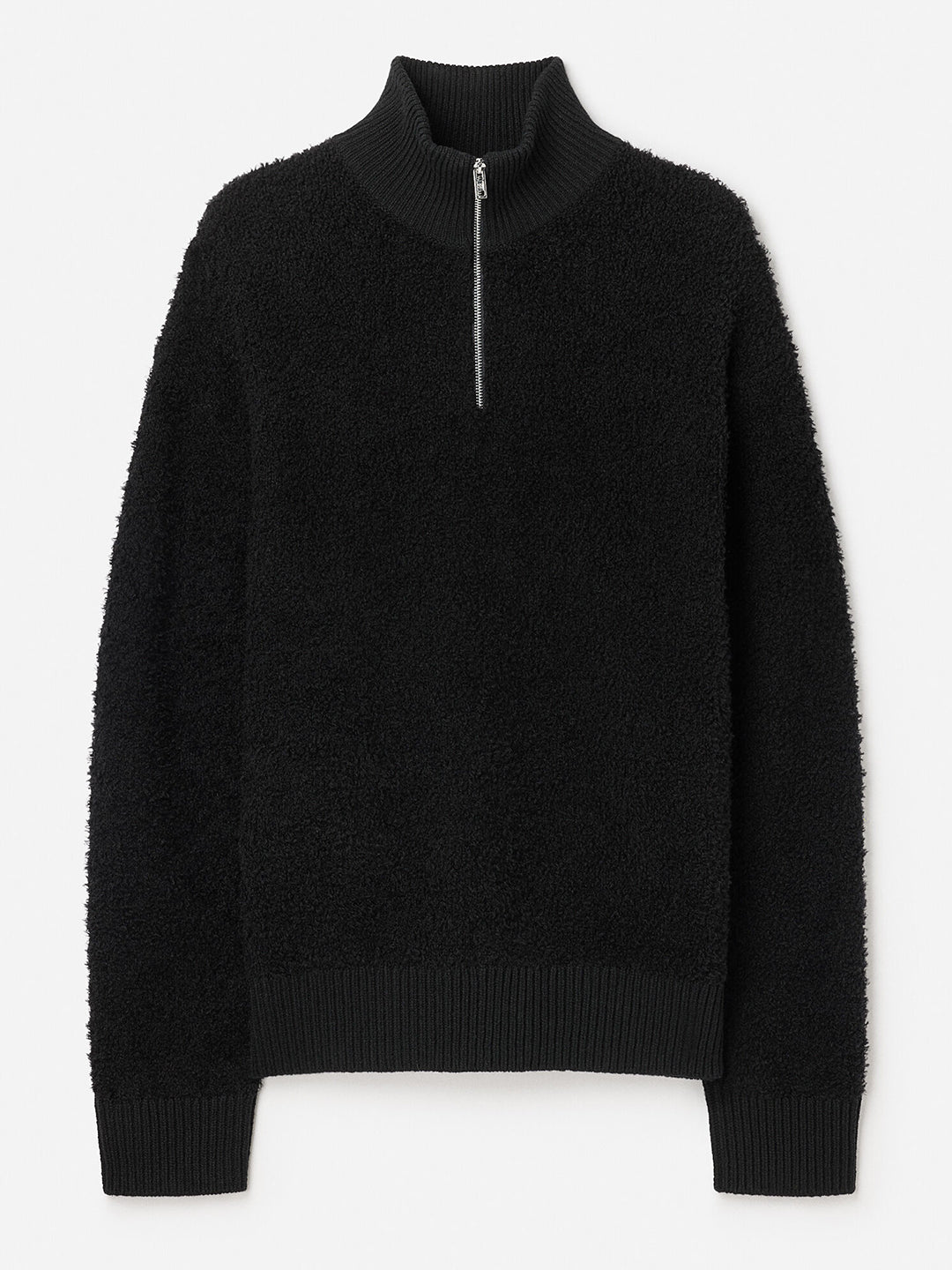 Fluffy Half Zip Sweater