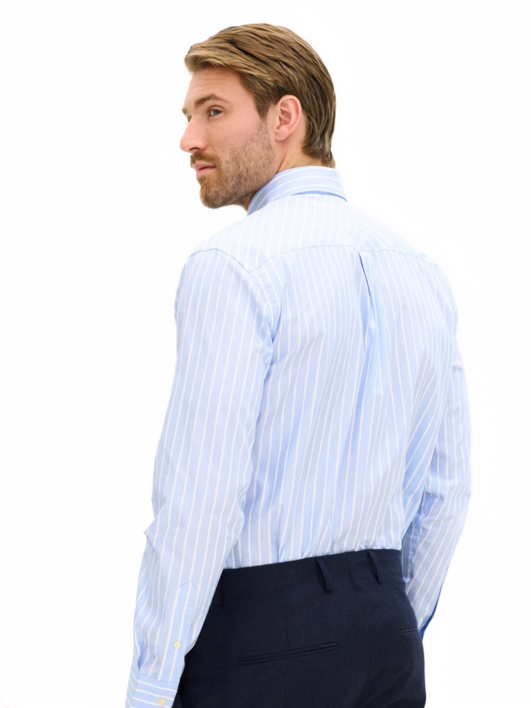 Reg Fit BD Royal Stripe Shirt