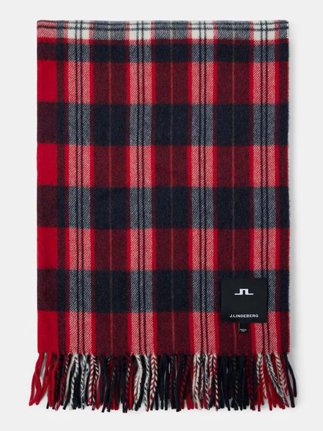 Multi Check Wool Scarf