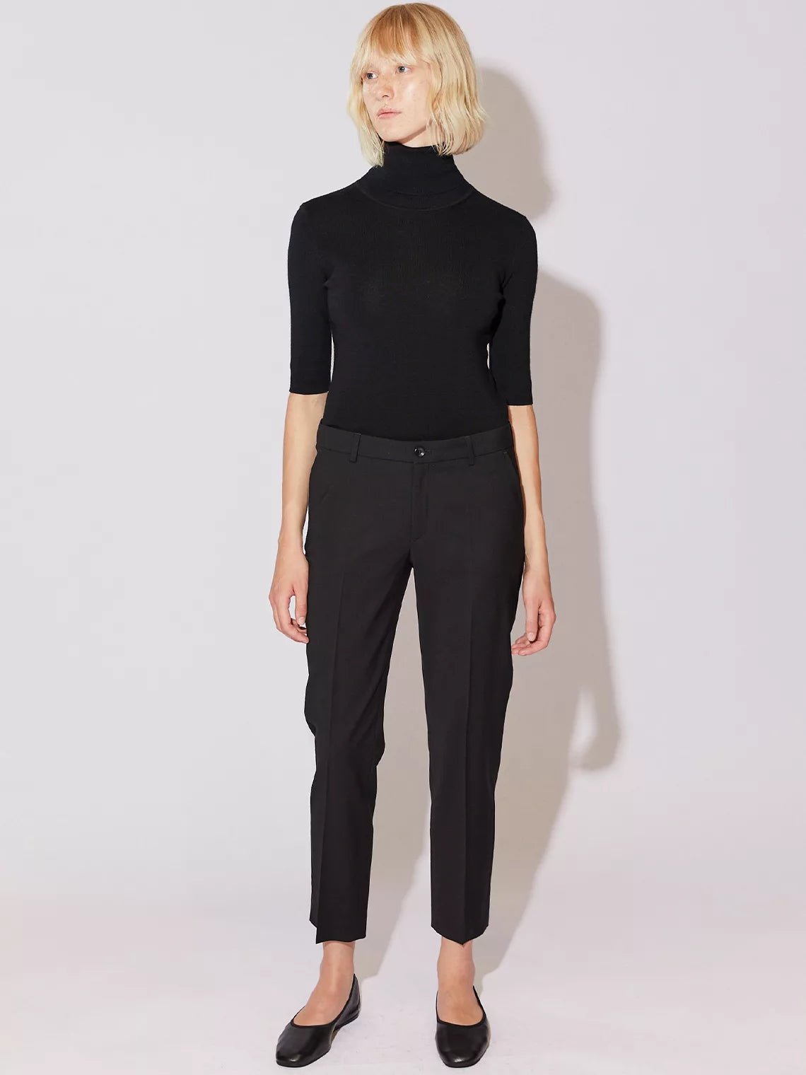 Luisa Cropped Cool Wool Slacks