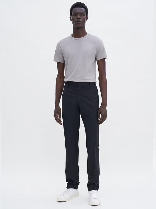 Slim Tapered Wool Trousers