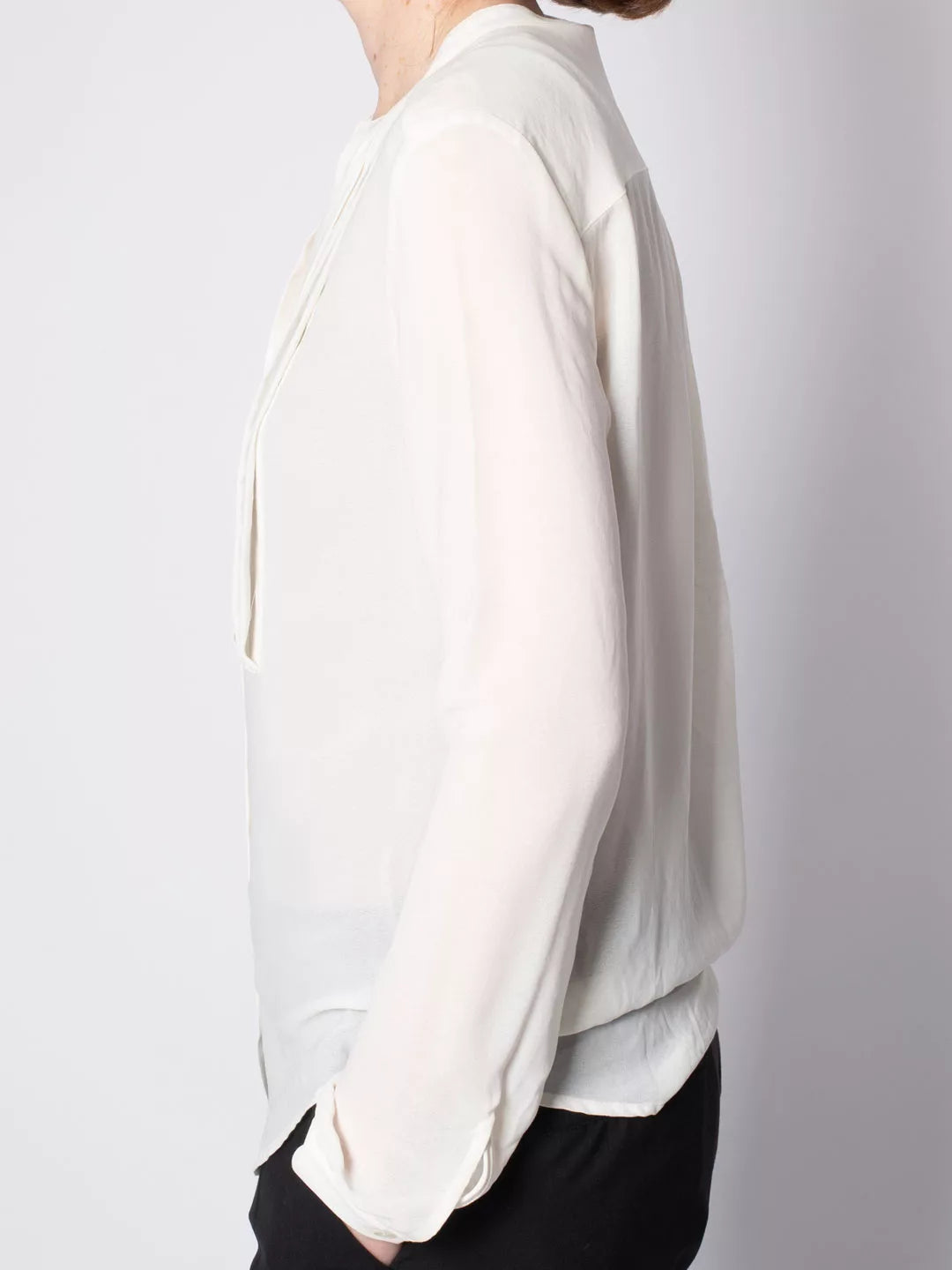 Crepe Pleat Blouse