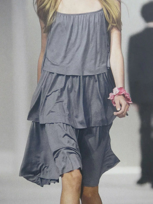 Sheer Frill Dress