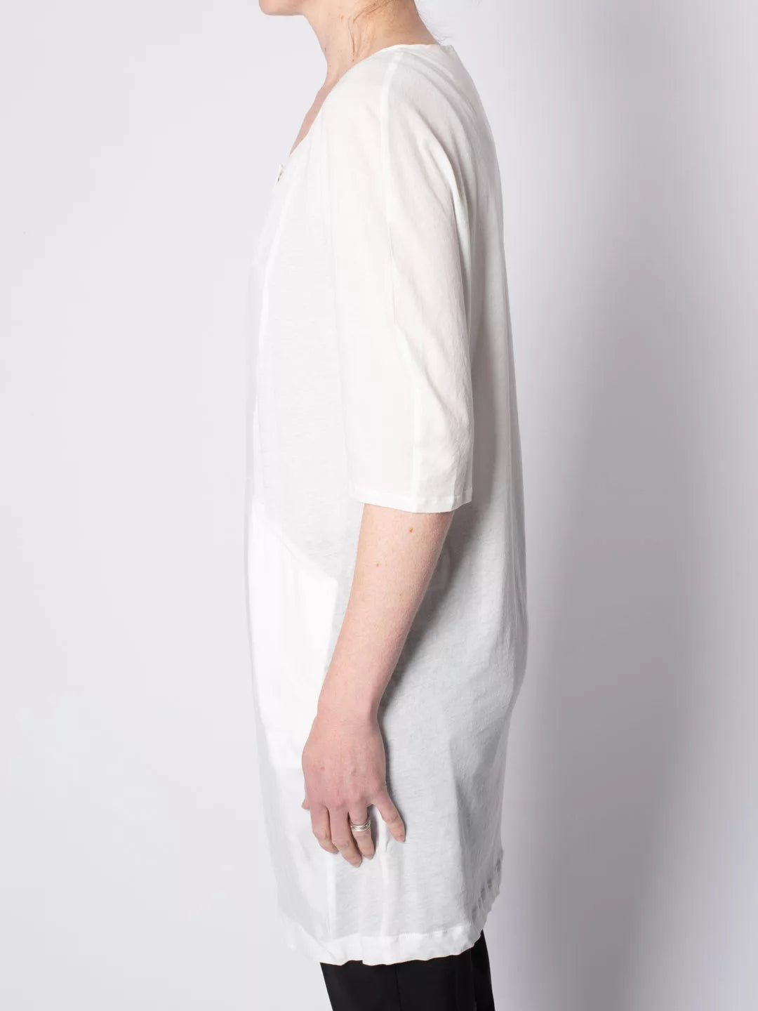 Tona Silk-Jersey Top
