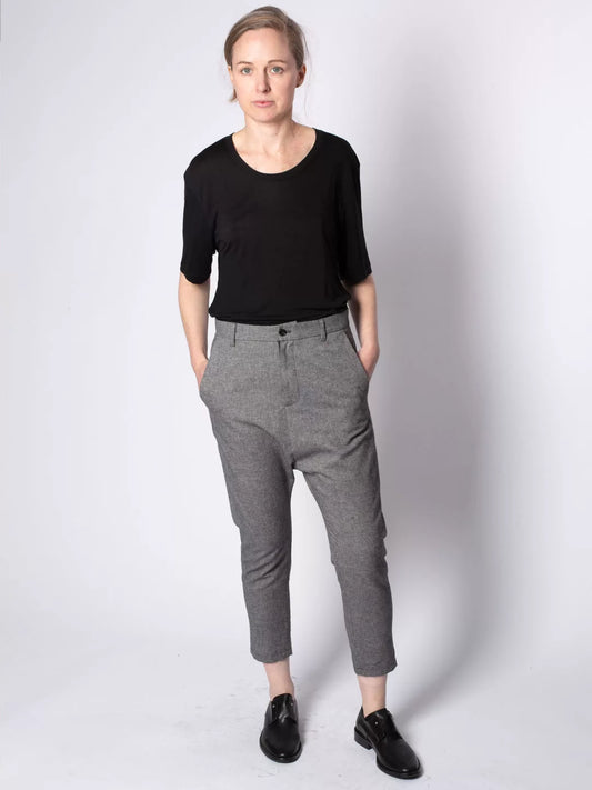 Was Trouser - Black Melange