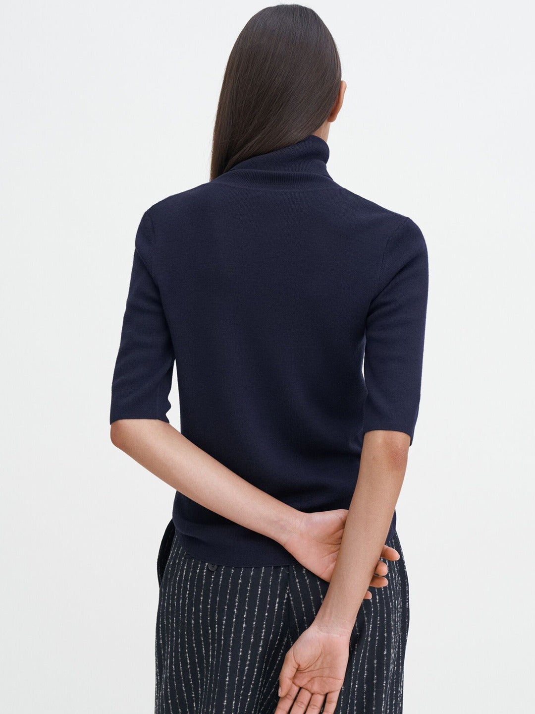 Merino Elbow Sleeve Top