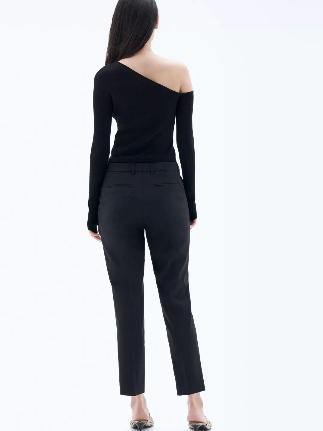 Emma Cropped Cool Wool Trouser
