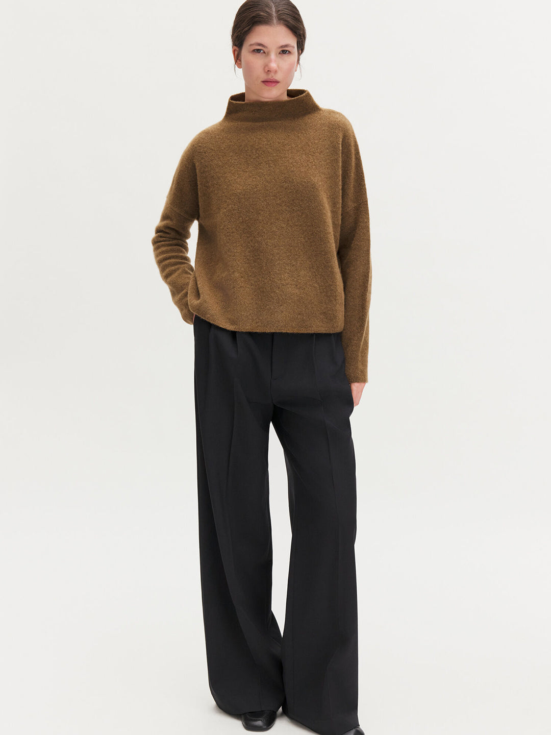 Mika Yak Funnelneck Sweater