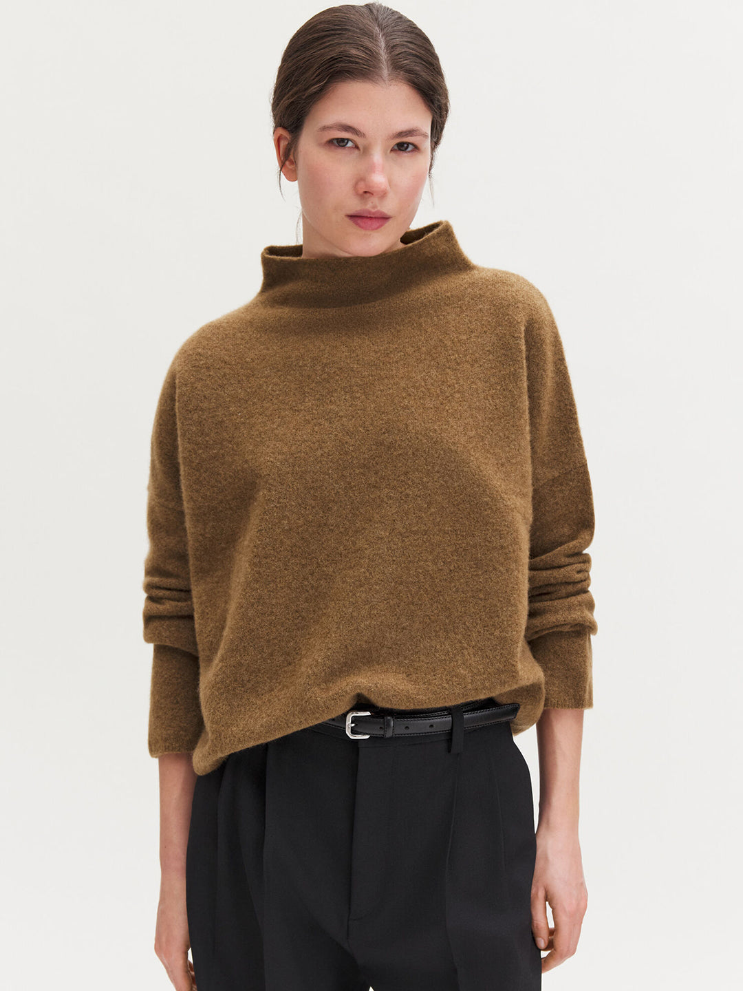 Mika Yak Funnelneck Sweater