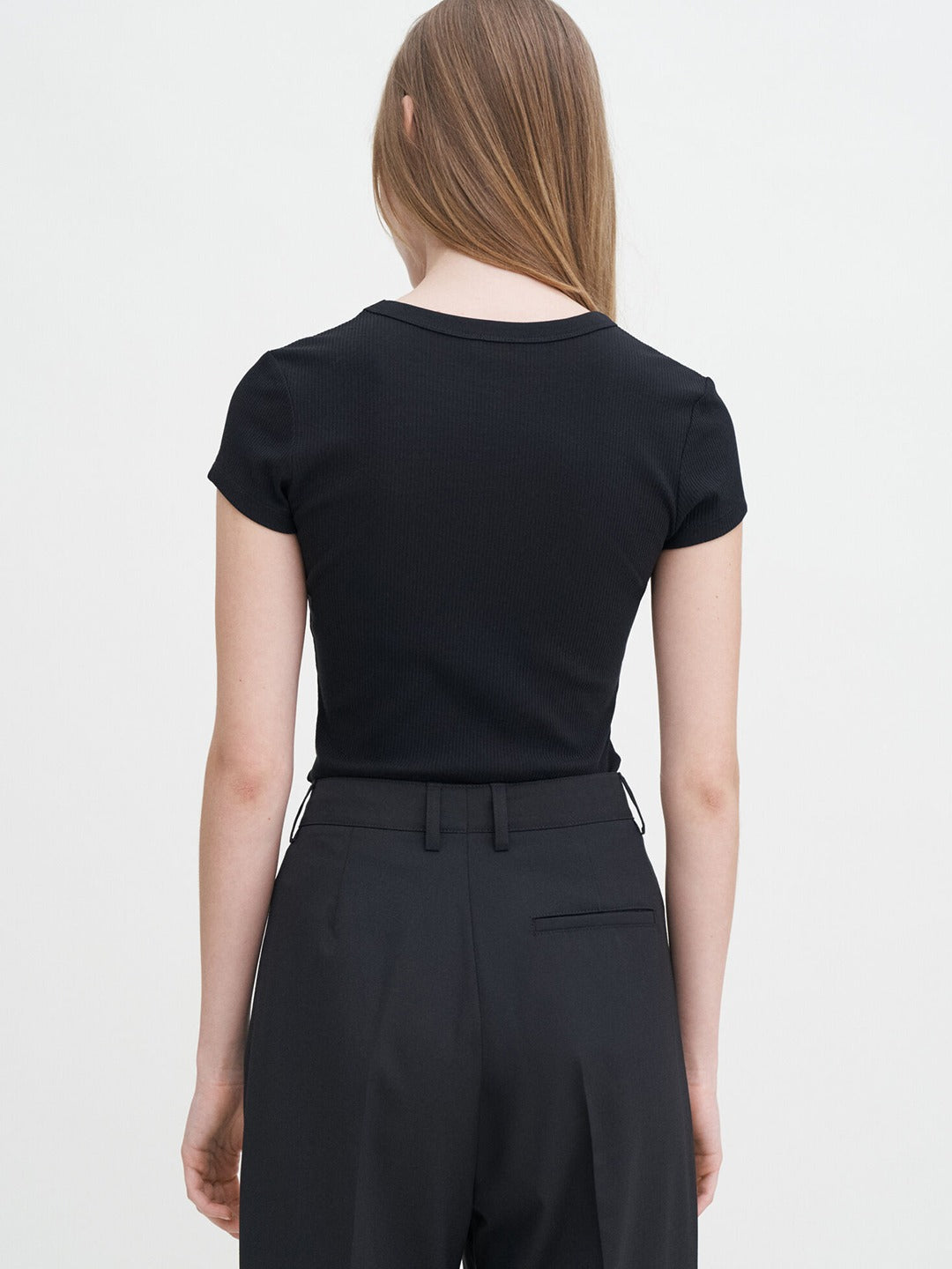 Fine Rib Tee