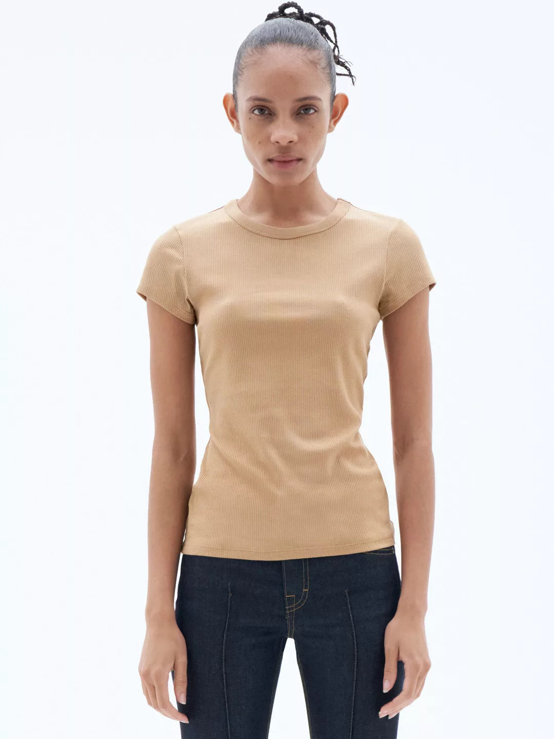 Fine Rib Tee